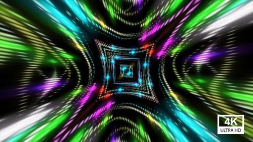 Videohive - Abstract Neon Light 4K - 34133073