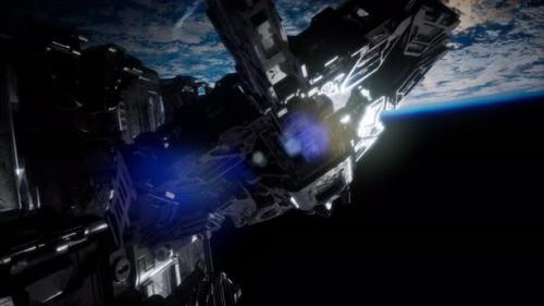Videohive - Alien Spaceship Armada Nearing Earth - 34136145