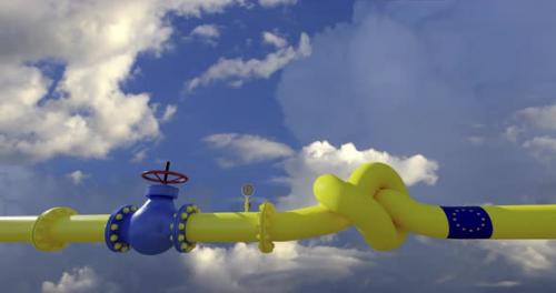 Videohive - Gas Pipeline Gas Crisis in Europe - 34137571