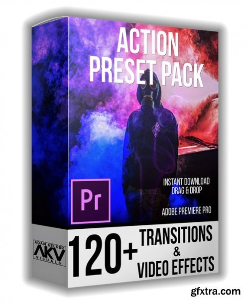 Akvstudios – Action Transition Preset Pack for Premiere