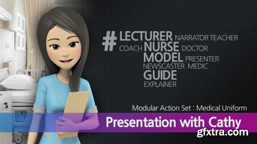 Videohive Presentation With Cathy: Medical Uniform 16538313