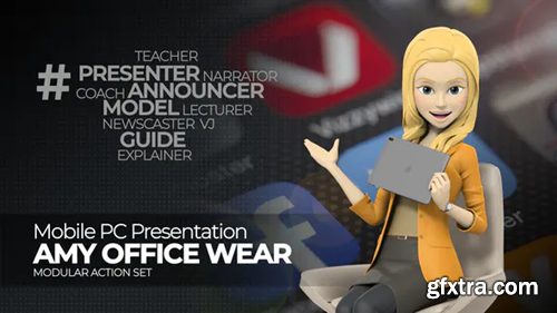 Videohive Presentation Mobile PC Amy Office Wear 26830490