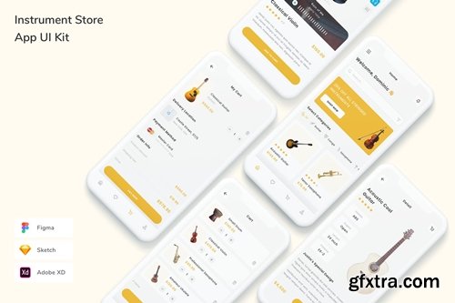 Instrument Store App UI Kit