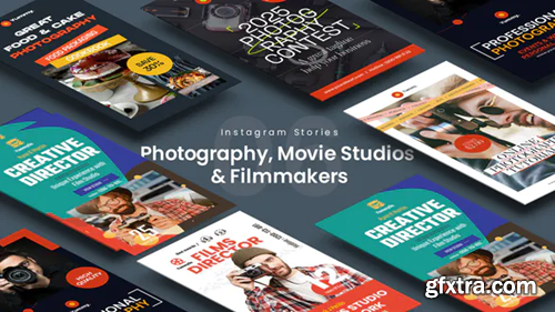 Videohive Photography, Movie Studios & Filmmakers Instagram Stories 34145039