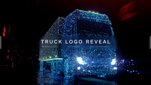 Videohive - Truck Logo Reveal For Premiere Pro - 33308225