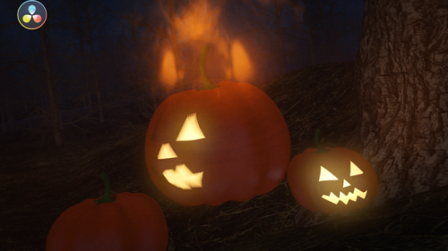 Videohive - Halloween Forest Logo - 34221011