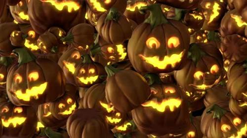 Videohive - Halloween Pumpkin Transition - 34180842