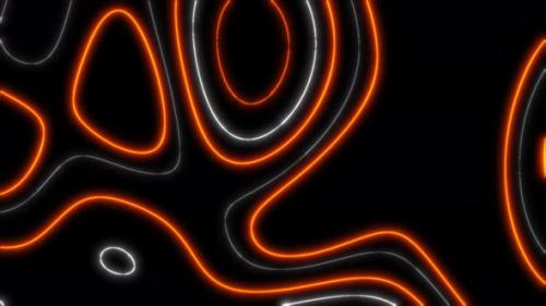 Videohive - Concept 4-T1 Abstract Liquid Lines Lush Lava Animation Background - 34158720