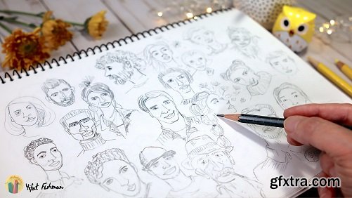 The Faces Challenge: Creative Practice to Level Up Your Portrait Illustration