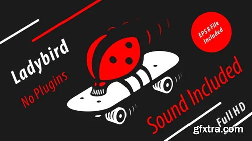 Videohive Ladybird Cartoon Intro 11643846