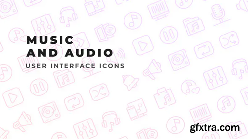 Videohive Music & Audio - User Interface Icons 34274877