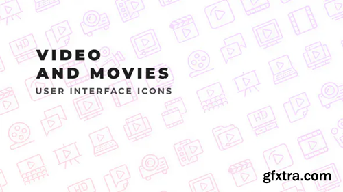 Videohive Video & Movies - User Interface Icons 34274914