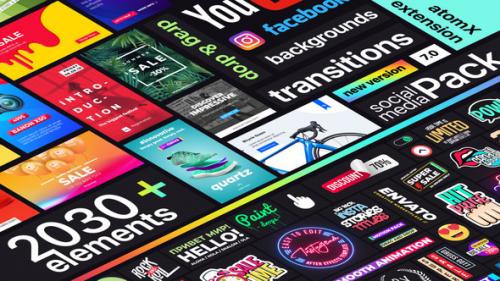 Videohive - Instagram Stories and Motion Graphics | Titles & Transitions Premiere Pro Template - 34020079