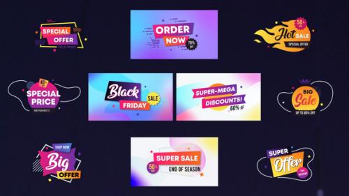 Videohive - Sales Badges And Titles || Premiere Pro MOGRT - 34267958