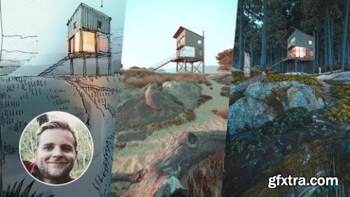 3ds Max + Forest Pack: Create Realistic 3d Environments
