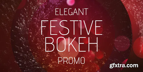 Videohive Elegant Festive Bokeh Promo 13746017
