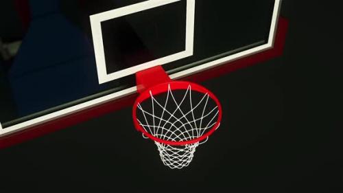 Videohive - Basketball Basket 3D Render - 34238135