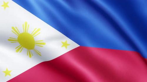 Videohive - Flag of Philippines | UHD | 60fps - 34241061
