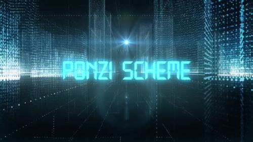Videohive - Skyscrapers Digital City Tech Word Ponzi Scheme - 34242370