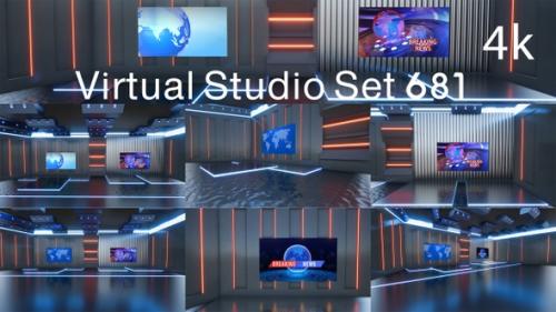 Videohive - Virtual Studio Set 681 - 34255411