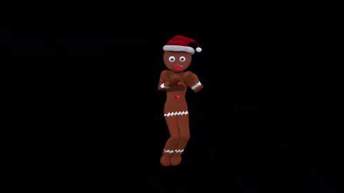 Videohive - Ginger Cookie Dance 2 - Christmas Concept - 34257772