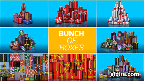 Videohive Gift Boxes Element 3D Pack 25593365