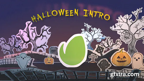 Videohive Halloween Intro 34240089