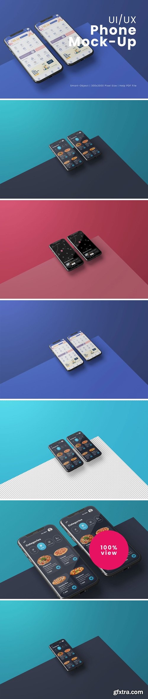 UI/UX Phone Mockup