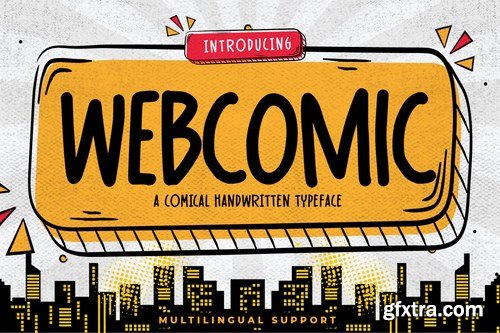 Webcomic - Comical Handwritten Typeface