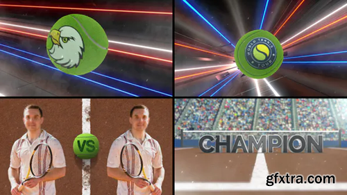 Videohive Tennis Logo Reveal 34229021