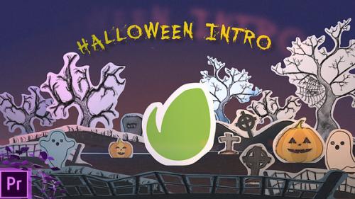 Videohive - Halloween Intro Logo - 34292185