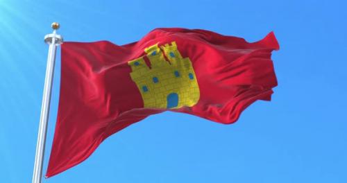 Videohive - Flag of Kingdom of Castile, Spain - 34337133