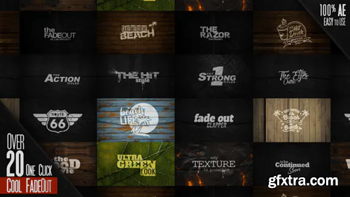 Videohive Cool Fade Out KIT 34326922