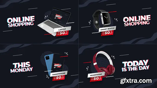 Videohive Cyber Monday Product Promo B183 34348537