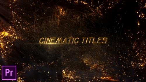 Videohive - Cinematic Titles - Premiere Pro - 34323505