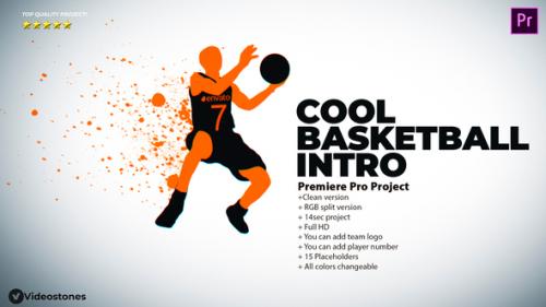 Videohive - Cool Basketball Intro - Basketball Promo Premiere Pro - 34333174