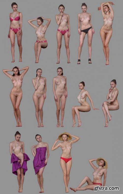 3D Scan – Female reference pack