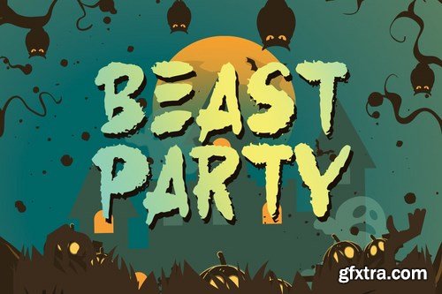 Beast Party Font