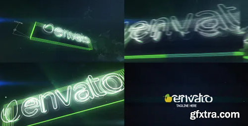 Videohive Neon Glitch Logo Reveal 10227339