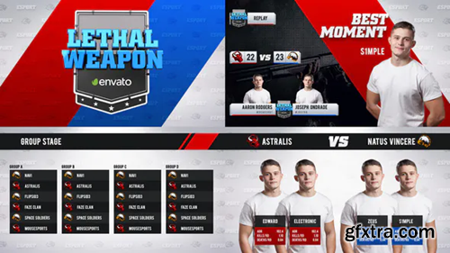 Videohive Esport Tournament Package 23765359