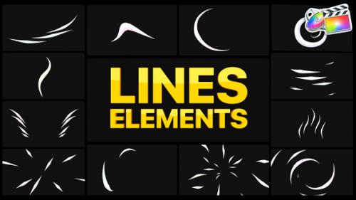 Videohive - Lines Pack | FCPX - 34401952