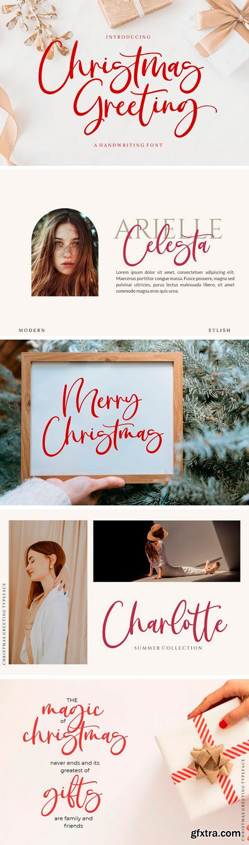 Christmas Greeting Script Font