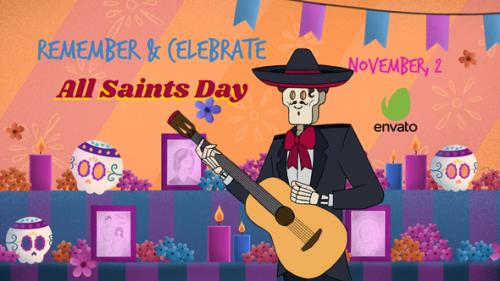 Videohive - Day of the Dead, All Saints Day Opener - 34442870