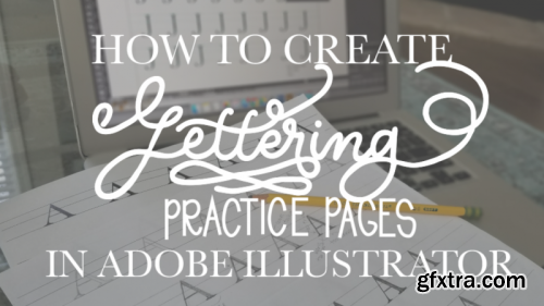 How to Create Lettering Practice Pages in Adobe Illustrator