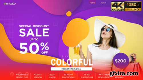 Videohive Product Promo | Special Colorful Sale B184 34457423