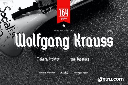 Wolfgang Krauss Font