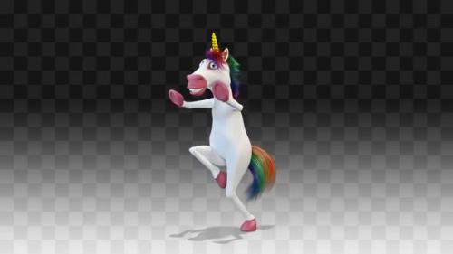 Videohive - Unicorn Horse Hip Hop Dance - 34372951