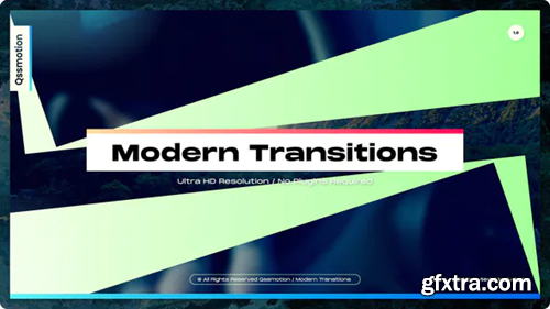 Videohive Modern and Elegant Transitions 34447234