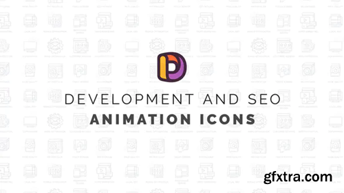 Videohive Development & Seo - Animation Icons 34463724