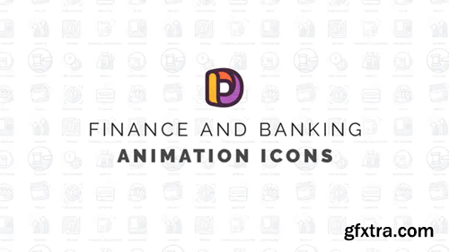 Videohive Finance & Banking - Animation Icons 34463888